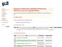 Tablet Screenshot of linux-gull.ch
